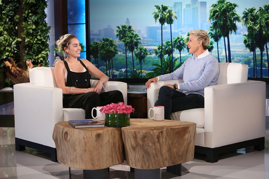 Miley Cyrus, Ellen DeGeneres, Engagement Ring